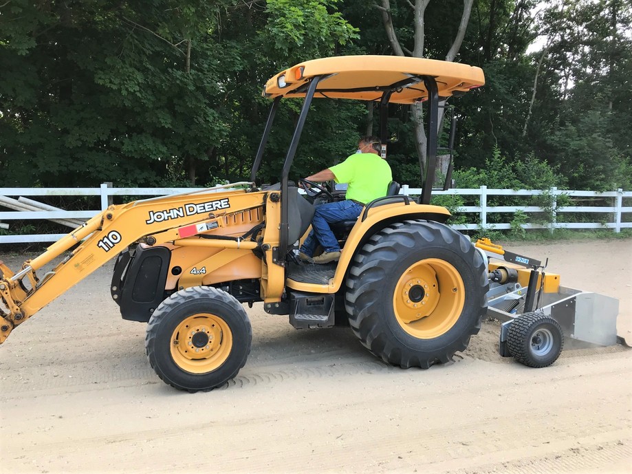 Horse ARENA STONE REMOVAL Footing Stone Removal
