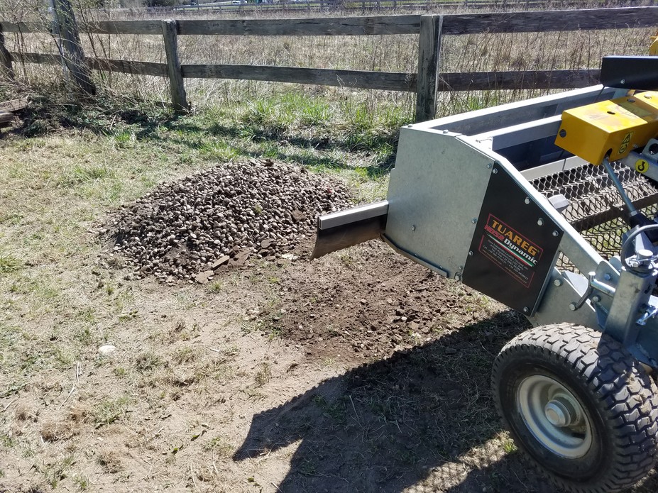 Equestrian Arena STONE REMOVAL, horse arena footing